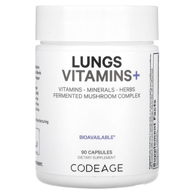Codeage, Lungenvitamine +, 90 Kapseln