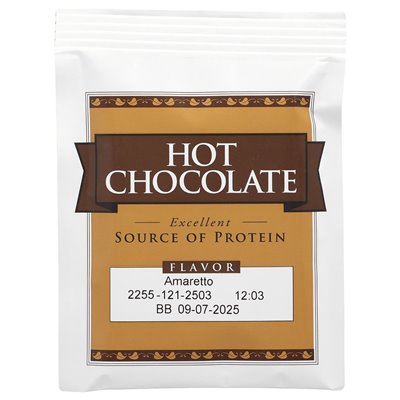 Bariwise, Protein Hot Chocolate, Amaretto, 7 Packets, 0.83 oz (23.5 g)