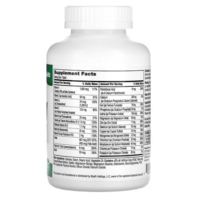 21st Century, Sentry, Adults Multiwitamin i Supplement Multimineral, 300 tabletek
