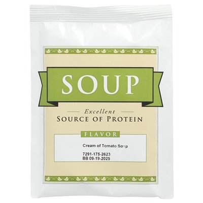 Bariwise, zupa proteinowa, krem ​​pomidora, 7 opakowań, 0,98 uncji (27,75 g)