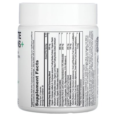 Codeage, Meditate Vitamins+, Cognatiq, GABA, DHH-B, Ashwagandha, 60 Kapseln
