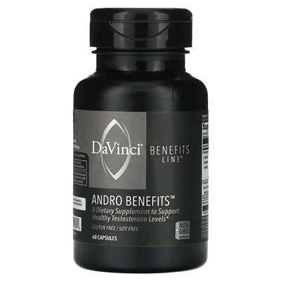 DaVinci Laboratories of Vermont, Benefit Line, Andro Benefits, 60 Capsules