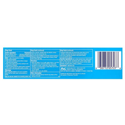 Crest, Pro Health, Fluoride Toorpasta, z dotykiem zakresu, 4,3 uncji (121 g)