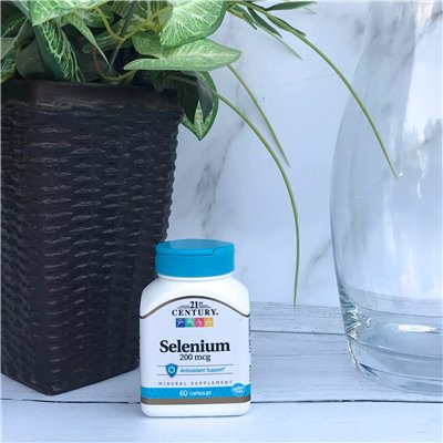 21st Century, Selen, 200 mcg, 60 Kapseln