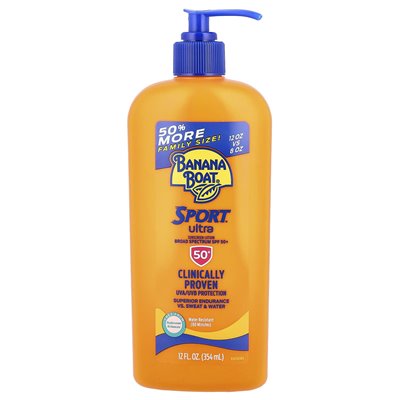 Banana Boat, Sport ™ Ultra, balsam do filtra przeciwsłonecznego, SPF 50+, 12 fl oz (354 ml) Banana Boat, Sport ™ Ultra, balsam do filtra przeciwsłonecznego, SPF 50+, 12 fl oz (354 ml)