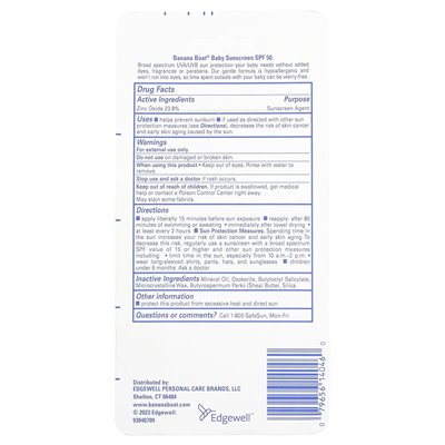 Banana Boat, Baby Mineral Suncreen Stick, SPF50, 0,5 uncji (14,2 g)