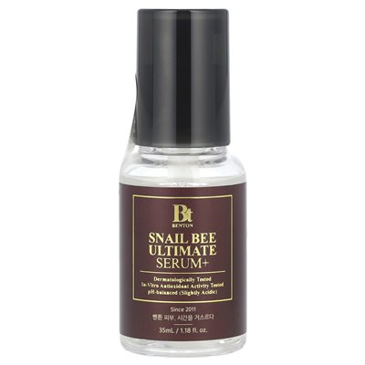 Benton, ślimak Ultimate Serum +, 1,18 Fl Oz (35 ml) Benton, ślimak Ultimate Serum +, 1,18 Fl Oz (35 ml)