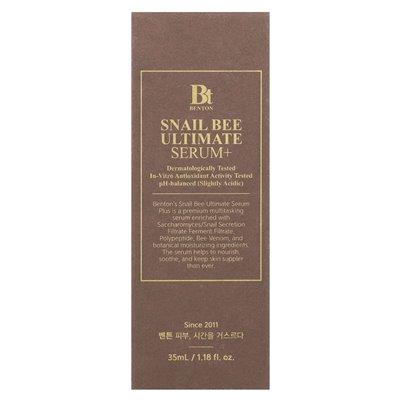 Benton, Snail Ultimate Serum +, 1.18 Fl Oz (35 ml)