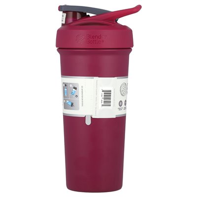 Butelka miksera, Strada Sleek ™, izolowana stal nierdzewna, malina, 25 uncji (740 ml) Butelka miksera, Strada Sleek ™, izolowana stal nierdzewna, malina, 25 uncji (740 ml)