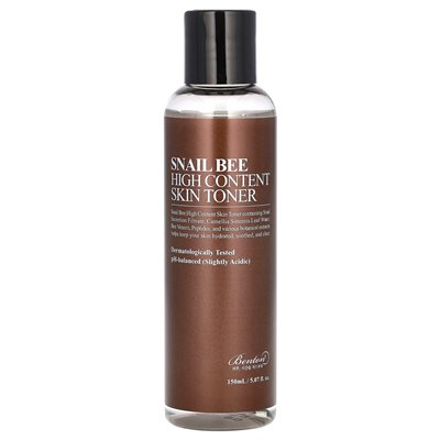 Benton, Snail Bee, High Content Skin Toner, 5.07 fl oz (150 ml) Benton, Snail Bee, High Content Skin Toner, 5.07 fl oz (150 ml)