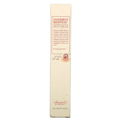 Benton, Goodbye Redness Centella Cica Spot Cream, Hautunreinheiten vorbeugen, 15 g (0,52 oz.)
