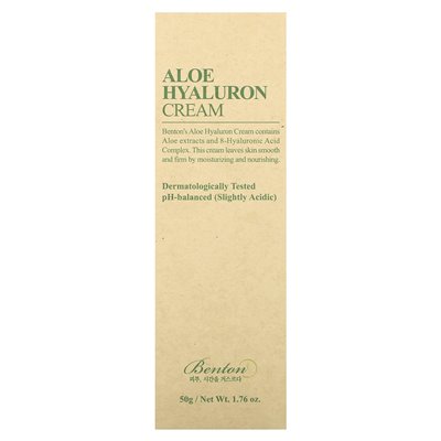 Benton, Aloe Hyaluron Creme, 1,76 oz (50 g)