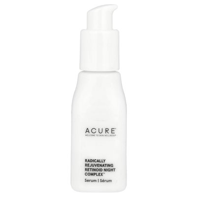 Acure, radykalnie odmładzający retinoid Nocne Complex ™, surowica, 1 fl Oz (30 ml)