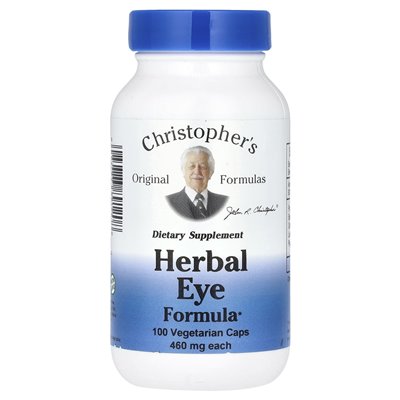 Christopher's Original Formulas, Herbal Eye Formula, 920mg, 100 Vegetarian Capsules (460mg per capsule)