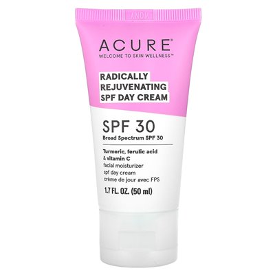 Acure, radykalnie odmładzanie, krem dzienny, SPF 30, 1,7 fl oz (50 ml) Acure, radykalnie odmładzanie, krem dzienny, SPF 30, 1,7 fl oz (50 ml)