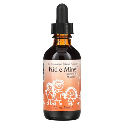 (59 ml)
Christopher's Original Formulas, Kid-e-Mins, Witaminy & Minerały, 2 uncji (59 ml)