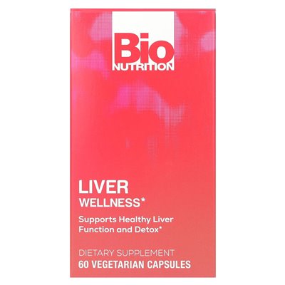 Bio Nutrition, Wellness Liver, 60 vegetarian capsules