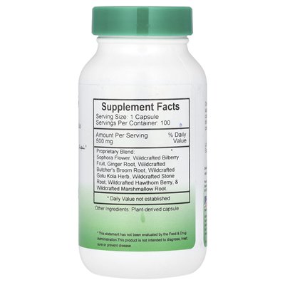 Christopher's Original Formulas, V-Vein Formula, 1000mg, 100 Veggie Caps (500mg per capsule)