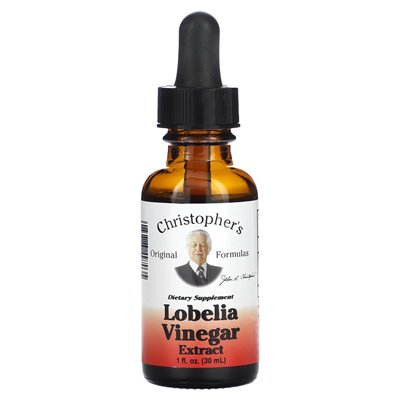 Christopher's Original Formulas, Lobelien-Essig-Extrakt, 1 Fl Oz (30 ml)