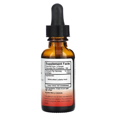 Christopher's Original Formulas, Lobelien-Essig-Extrakt, 1 Fl Oz (30 ml)