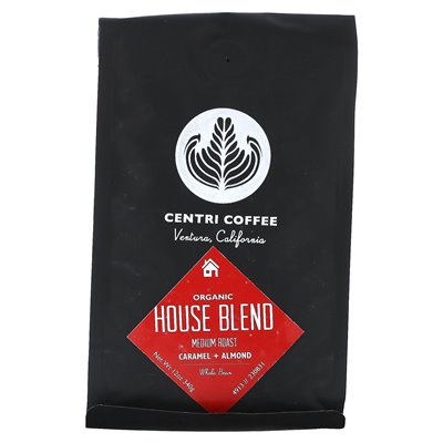 Cafe Altura, Centri-Kaffee, Bio-Hausmischung, Karamell + Mandel, ganze Bohne, mittlere Röstung, 12 oz (340 g)