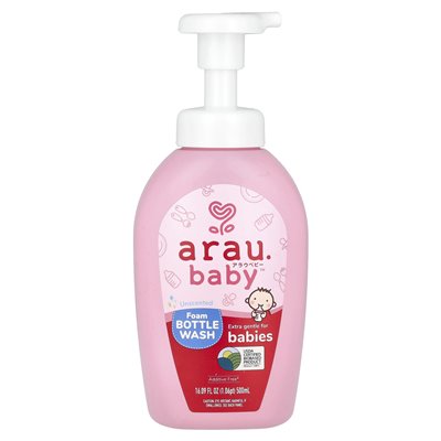 Arau.Baby, piankowa pranie butelek, bezzapachowe, 16,09 fl oz (500 ml)