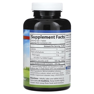 Carlson, Super C Complex, 250 vegetarische Tabletten