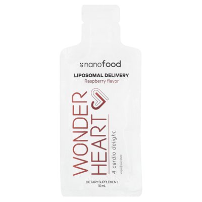 Codeage, Nanofood, Wonder Heart, Liposomales COQ10, Himbeere, 30 Beutel, 0,3 fl oz (10 ml)