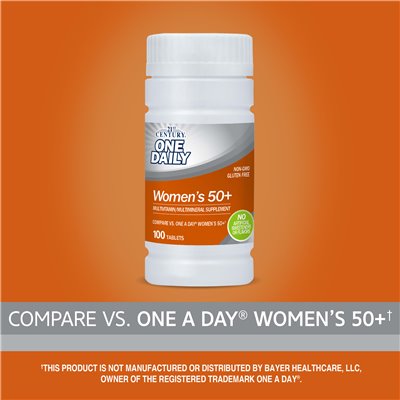 21st century, one journal, women 50+, multivitamin multimineral, 100 tablets