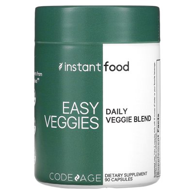 Codeage, Instant Food, Easy Vegetables, Täglicher Gemüsemix, 90 Kapseln