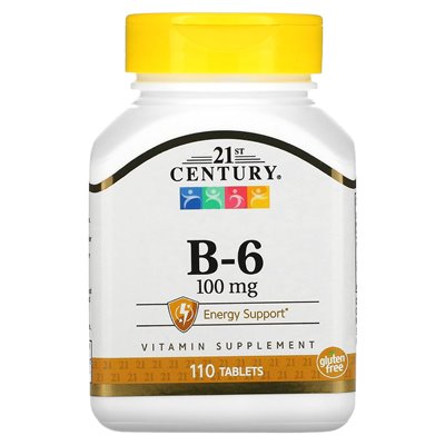 21. Jahrhundert, B-6, 100 mg, 110 Tabletten