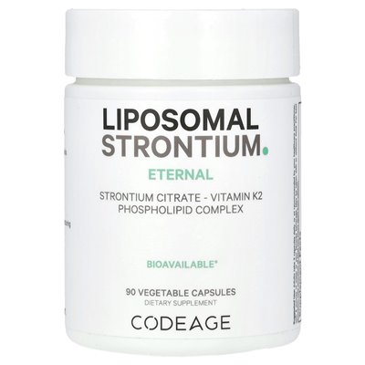 Codeage, Strontum Liposomal, 90 kapsułek warzywnych Codeage, Strontum Liposomal, 90 kapsułek warzywnych