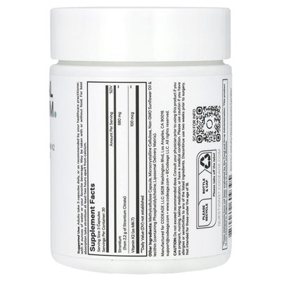 Codeage, Strontum Liposomal, 90 kapsułek warzywnych Codeage, Strontum Liposomal, 90 kapsułek warzywnych