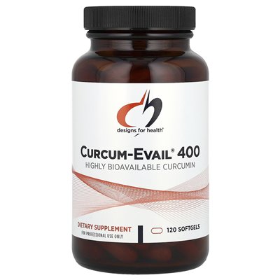 Projekty zdrowia, Curcum-Evail® 400, 120 Softgels