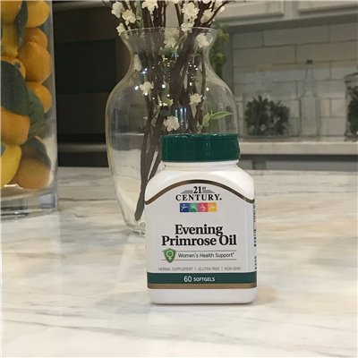 21st Century, Evening Primrose Oil, Women's Health Support, 60 Soft