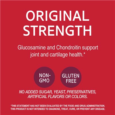 21st Century Glucosamine/Chondroitin Original Strength 60 Easy-to-Swallow Capsules