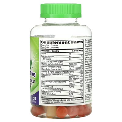 21st Century, Vijoy Gummies, Adult Multivitamin, Fruit Flavor, 120 Gummies