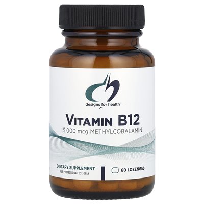 Projekty zdrowia, witaminy B12, 5000 mcg, 60 pastylków