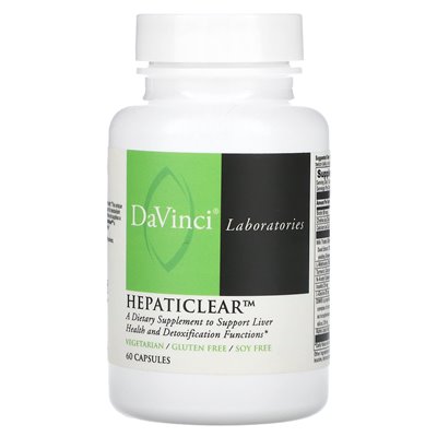 DaVinci Laboratories of Vermont, Hepaticlear, 60 Kapseln
