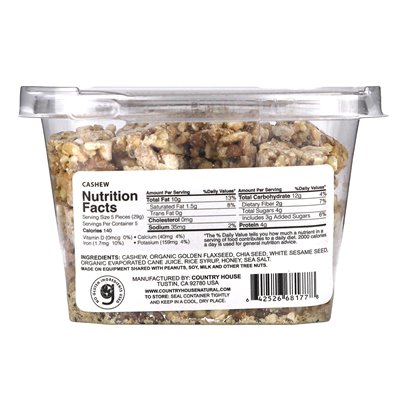 Country House, Cashew, Chia + Leinsamen, 7 oz (198 g)
