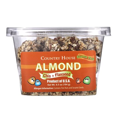 Country House, Mandel, Chia + Flachs, 6,5 oz (184 g)