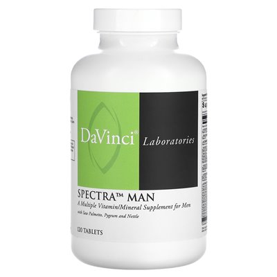 DaVinci Laboratories of Vermont, Spectra Man, 120 Tablets DaVinci Laboratories of Vermont, Spectra Man, 120 Tablets