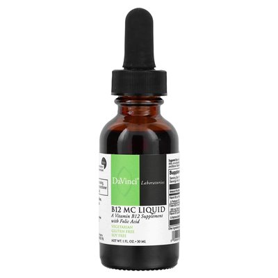 DaVinci Laboratories of Vermont, B12 MC Liquid, 1 Fl Oz (30 ml)