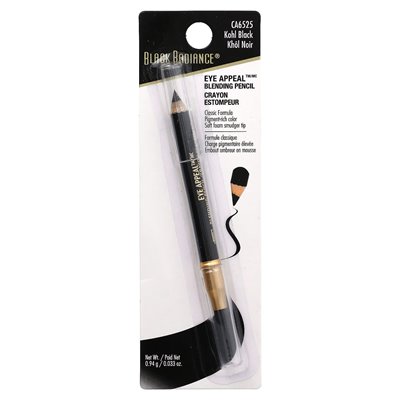 Black Glow, Eye Appeal, Blending Pencil, CA6525 Kohl Black, 0.033 oz (0.94 g)