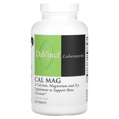 DaVinci Laboratories of Vermont, Cal Mag, 180 Tabletten