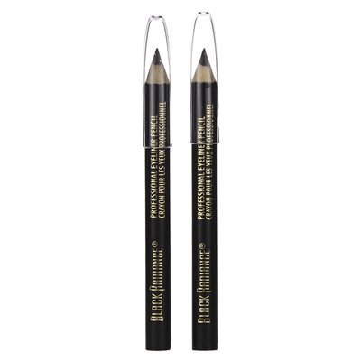 Black Radiance, Eyeliner-Stift, CA6503 Truly Black, Doppelpack, 0,066 oz (1,88 g)