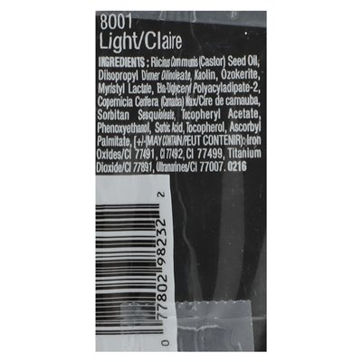 Black Radiance, korektor, światło 8001, 0,18 uncji (5,1 g)