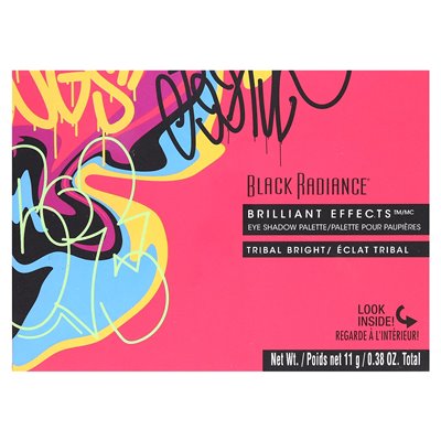 Black Glow, Brilliant Effects, Lidschattenpalette, Tribal Light, 0,38 oz (11 g)