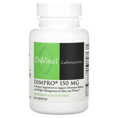 DaVinci Laboratories of Vermont, Dimpro, 150 mg, 60 kapsułek DaVinci Laboratories of Vermont, Dimpro, 150 mg, 60 kapsułek
