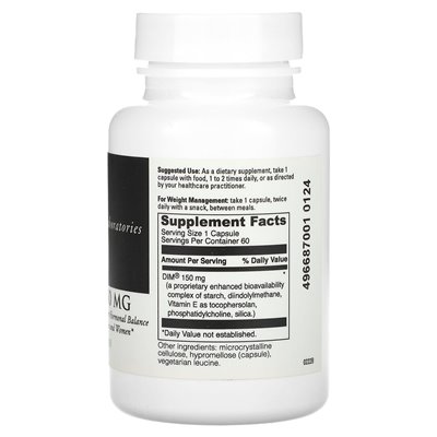DaVinci Laboratories of Vermont, Dimpro, 150 mg, 60 kapsułek DaVinci Laboratories of Vermont, Dimpro, 150 mg, 60 kapsułek